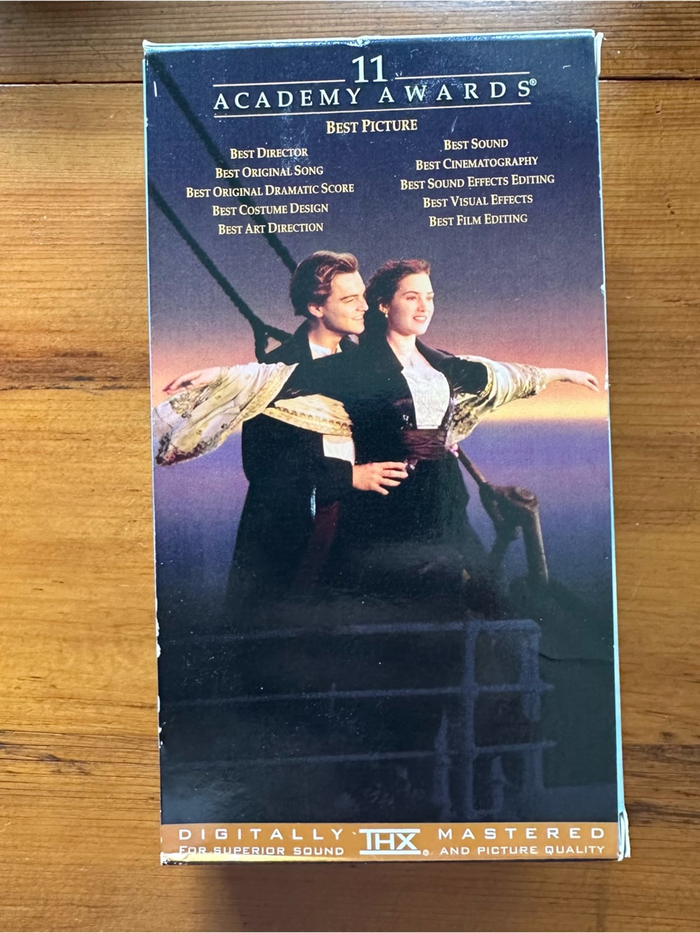 Titanic Movie VHS Tape set